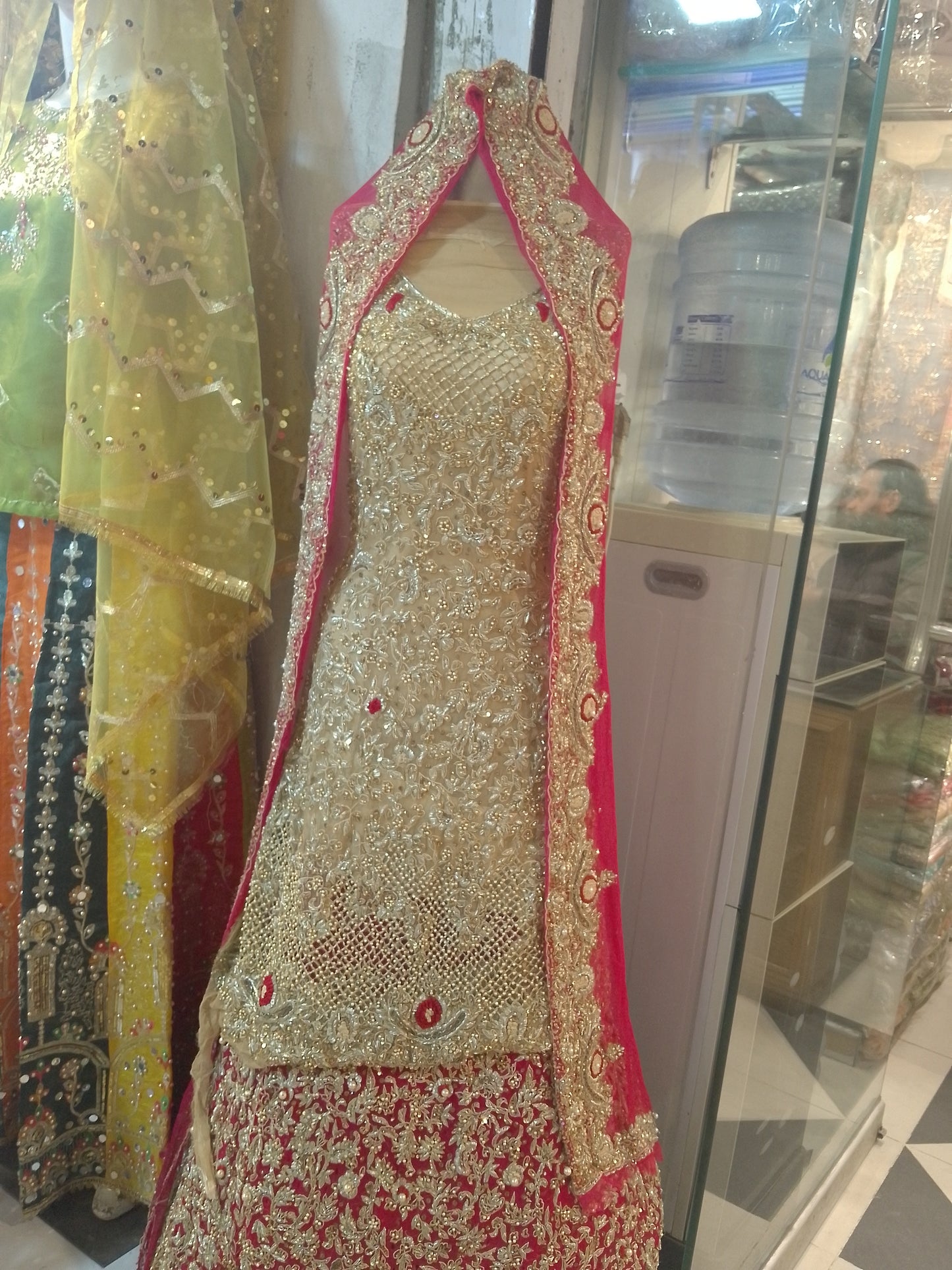 Bridal Dress Shafoon